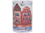 Salvadanai Clayre & Eef Ø 10X15 Cm Case In Metallo Blu