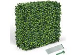 Costway Piante Artificiali Da Parete, Piante Artificiali A Terra, Piante Artificiali Come Divisorio E Decorazione, Con Foglie Realistiche In Pe, 92X38X86Cm