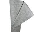Feltro Artigianale 1,5 M Br. Tessuto Decorativo Lana Feltro Feltro Tessuto Feltro Rotolo Grigio