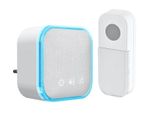 Campanello Senza Fili Bianco Solight, 180M 1L76