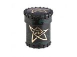 Coppa Per Dadi In Pelle Call Of Cthulhu: Nero/Verde Con Oro