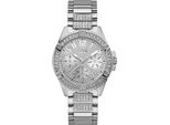 Guess Orologio Da Donna Orologio Da Polso Lady Frontier W1156L1 Acciaio Inossidabile Argento