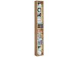 Scaffale Da Parete Rasato Rovere Al Miele A. 152 X L. 21 X P. 14 Cm