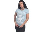 Yakuza Damen Maglietta Girocollo Curva Faith, Blu Sterling, Xs