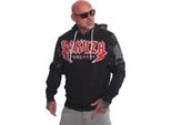 Felpa Con Cappuccio Yakuza Judge Me Uomo, Nero, 6XL