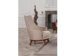 Poltrona Mobili Imbottiti Soggiorno Poltrona Relax Tessile Monoposto Beige