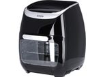 Severin Fr 2446 Friggitrice 2000 W Funzione Aria Calda, Protezione Da Surriscaldamento Nero/Argento (Fr 2446)