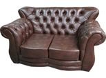 Divano Chesterfield Divano A 2 Posti Divani In Pelle Marrone Divani In Pelle