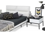 Comodino Comodino Legno Tavolo Moderno Bianco Camera Da Letto Design