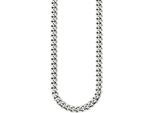 Edelstahlkette "Schmuck Geschenk Edelstahl Halsschmuck Panzerkette", Silber (Edelstahlfarben), Aniston Jewelry & Watches, Halsketten, Damen, Edelstahl, L: 47 B: 7Mm, Edelstahlkette, B:7Mm
