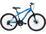 Jugendfahrrad HUFFY Gr. 41, blau, Fahrräder, Kinder, 41cm, 24 Zoll (60,96cm) hinten: 24 Zoll (60,96cm)
