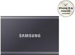 SAMSUNG SSD-Festplatte T7, grau, 2 TB, Festplatten