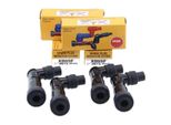 Ngk Candela XD05F Set Di 4 5Kohm Soppressa 102° Gradi Per Moto Ciclomotore & Ciclomotore