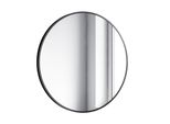 Sonni 40 Cm Specchio Rotondo Da Parete Specchio Per Il Trucco Nero Con Cornice In Alluminio Specchio Appeso Specchio