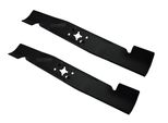 2 X 46 Cm Lame Per Tosaerba Per Viking Mb 448 448.1 T Tc Tx Vc / 6358 702 0100 A