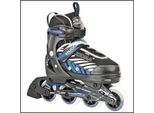 Hudora Bambino Inliner Leon Taglia 37-40 Nero/Blu (28240)