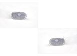 Johns, Set Di Indicatori Di Direzione Destro E Sinistro Adatto A Opel Vivaro B X82 06/14- Ovale Bianco 8200257684 4539063800 A4539063800