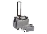 buttinette Nähmaschinen-Trolley, grau, Größe: 44 x 22 x 35 cm