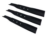 3 X 37 Cm Set Di Lame Per Tosaerba Per Stiga Park 2002, 1134-1903-00, 1134-1903-01