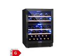 Vinovilla 43 Built-In Duo Onyx Weinkühlschrank 129l 43 Fl. 2 Zonen