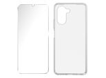 Set Di Protezione Per Realme C33 Custodia Morbida + Pellicola Trasparente - Myway