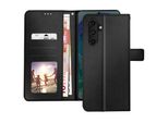 Avizar, Samsung Galaxy M55 Cover Portafoglio Vintage Con Funzione Stand, Nero