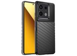 Avizar, Custodia Protettiva Morbida E Antiscivolo Per Xiaomi Redmi Note 13 5G, Nero