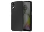 Avizar, Cover Soft Touch In Silicone Motorola Moto E14, Retro Opaco, Nero