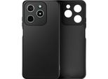 Avizar, Custodia Per Cellulare In Silicone Semirigido Per Realme C61, Nero