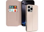 Avizar, Custodia In Pelle Finta Classic Edition Per Apple Iphone 16 Pro, Oro