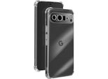 Avizar, Custodia Bumper Per Google Pixel 9 Pro Xl Con Angoli Antiurto, Trasparente