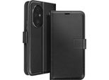 Mayaxess, Honor 200 Pro Custodia A Portafoglio Funzione Stand Con Cinturino, Nero