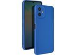 Avizar, Custodia In Silicone Softglow Per Samsung Galaxy A06, Fotocamera Protetta, Blu