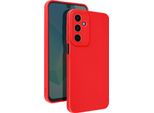 Avizar, Custodia In Silicone Softglow Per Samsung Galaxy A16, Fotocamera Protetta, Rosso