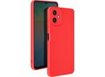 Avizar, Custodia In Silicone Softglow Per Samsung Galaxy A06, Fotocamera Protetta, Rosso