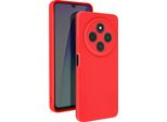 Avizar, Custodia In Silicone Softglow Per Xiaomi Redmi 14C, Fotocamera Protetta, Rosso