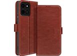 Avizar, Honor 200 Smart Vintage Wallet Cover Con Funzione Stand, Marrone