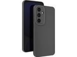 Avizar, Custodia In Silicone Softglow Per Samsung Galaxy S24 Fe, Fotocamera Protetta, Nero