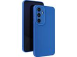 Avizar, Custodia In Silicone Softglow Per Samsung Galaxy S24 Fe, Fotocamera Protetta, Blu