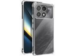 Avizar, Custodia Bumper Per Xiaomi Poco F6 Pro Con Angoli Antiurto, Trasparente
