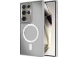 Avizar, Custodia Magsafe Per Samsung Galaxy S24 Ultra Frost Colour, Grigio