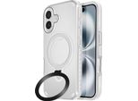 Avizar, Custodia Magsafe Per Apple Iphone 16 Antiurto Con Supporto Pieghevole, Bianco