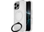 Avizar, Custodia Magsafe Per Apple Iphone 16 Pro Antiurto Con Supporto Pieghevole, Bianco