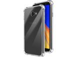 Avizar, Custodia Bumper Per Samsung Galaxy J4 Plus Con Angoli Antiurto, Trasparente