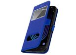 Samsung Galaxy J3 2017 Custodia Protettiva Flip Blu Scuro - Con Funzione Stand