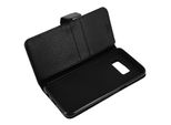 Avizar, Custodia Protettiva Flip Con Funzione Stand Per Samsung Galaxy S8 Plus, Nero