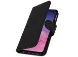 Avizar, Flip Cover Portafoglio, Custodia Flip In Pelle Finta Per Samsung Galaxy S10E, Nero