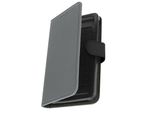 Custodia Universale Flip Cover, Con Portafoglio Per Smartphone Di Taglia Xl - Grigio