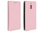 Flip Cover In Pelle Finta Portafoglio Classic Edition Nokia 2.1 - Rosegold