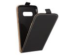 Custodia Flip Verticale Per Samsung Galaxy S10E, Cover Con Portacarte - Nero